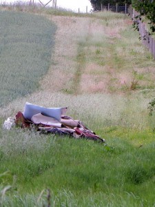 The removal of waste dumped illegally on a farm could cost the farmer £12,000 in fees