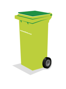 recycling wheelie bins