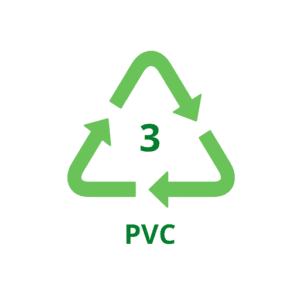 PVC (High-Density Polyethylene) recycle logo