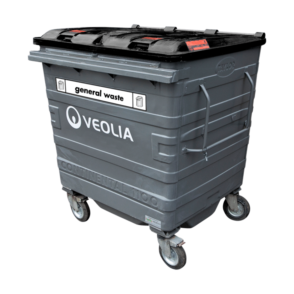 Veolia bins costs, sizes