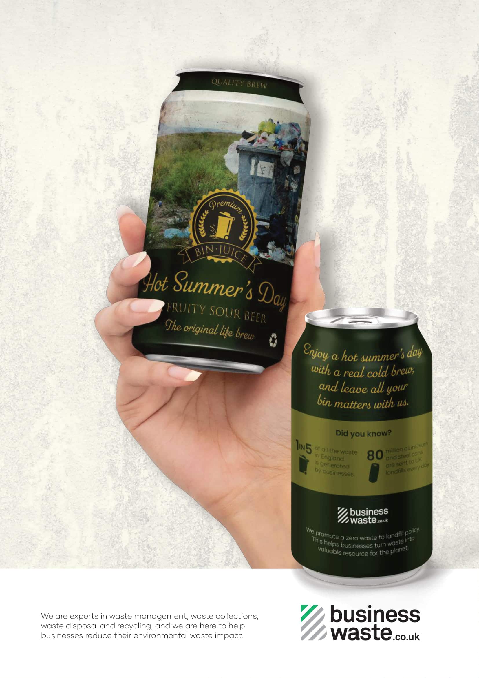 Introducing Bin Juice The beer for the ecoconscious
