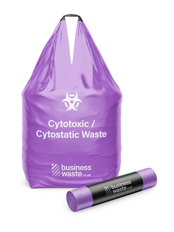Cytotoxic and Cytostatic Purple Waste Bags 