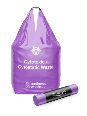 Cytotoxic and Cytostatic Purple Waste Bags