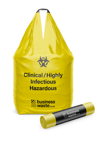 Yellow Clinical Waste Bag  Clinical – Highly Infectious Hazardous 