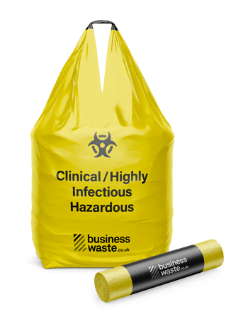 Yellow Clinical Waste Bag Clinical – Highly Infectious Hazardous