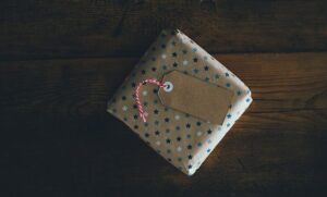 Gift wrap waste disposal and recycling