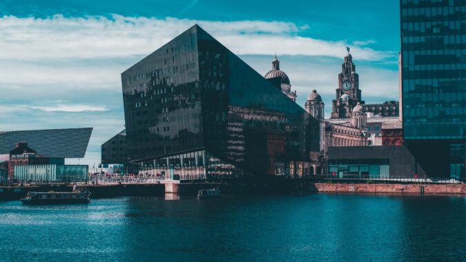 Albert Dock in Liverpool.