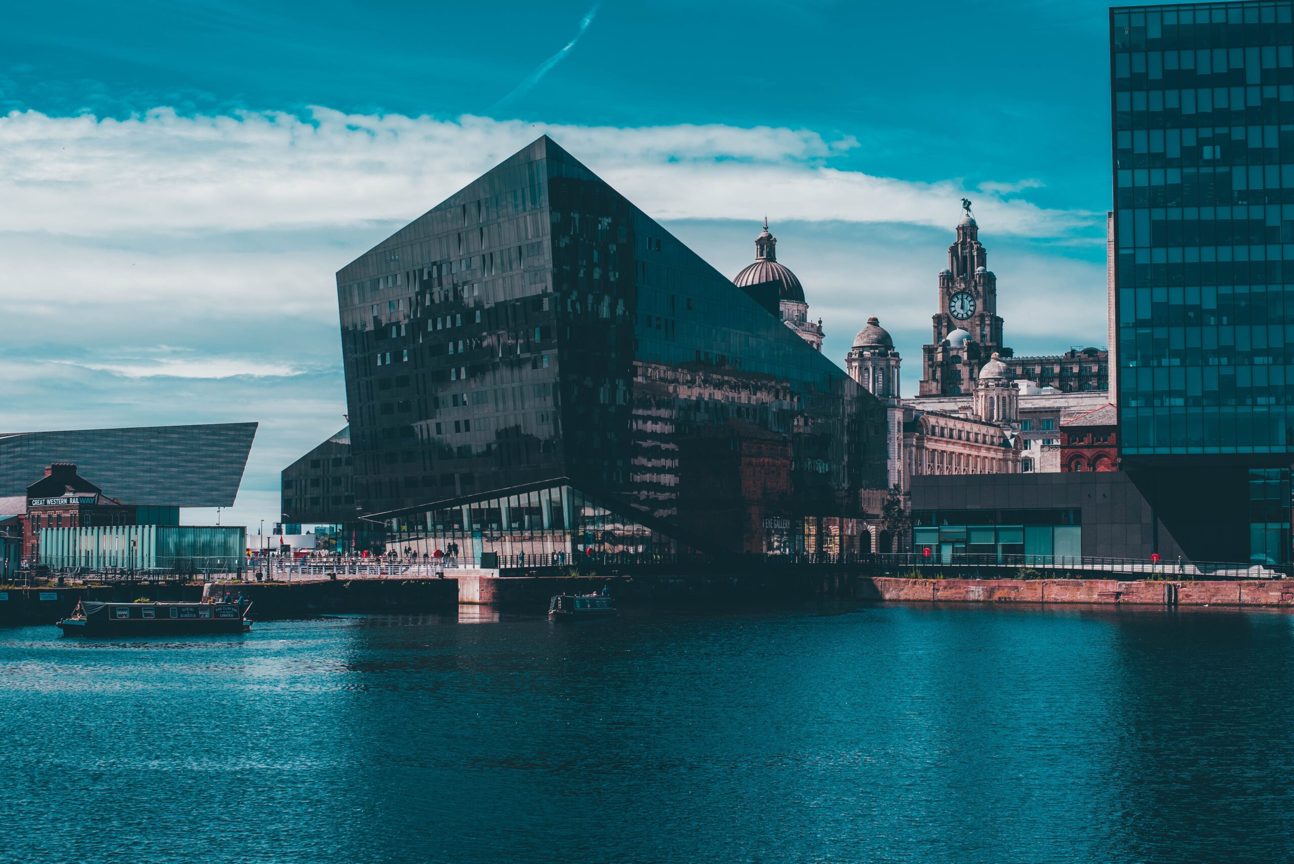 Albert Dock in Liverpool.