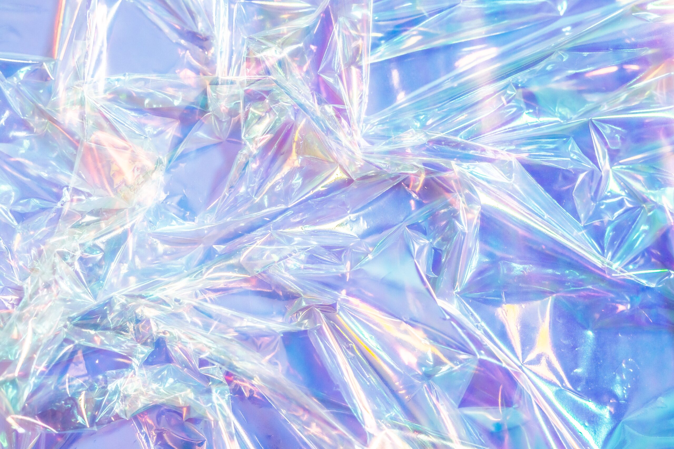 close up of plastic sheet.