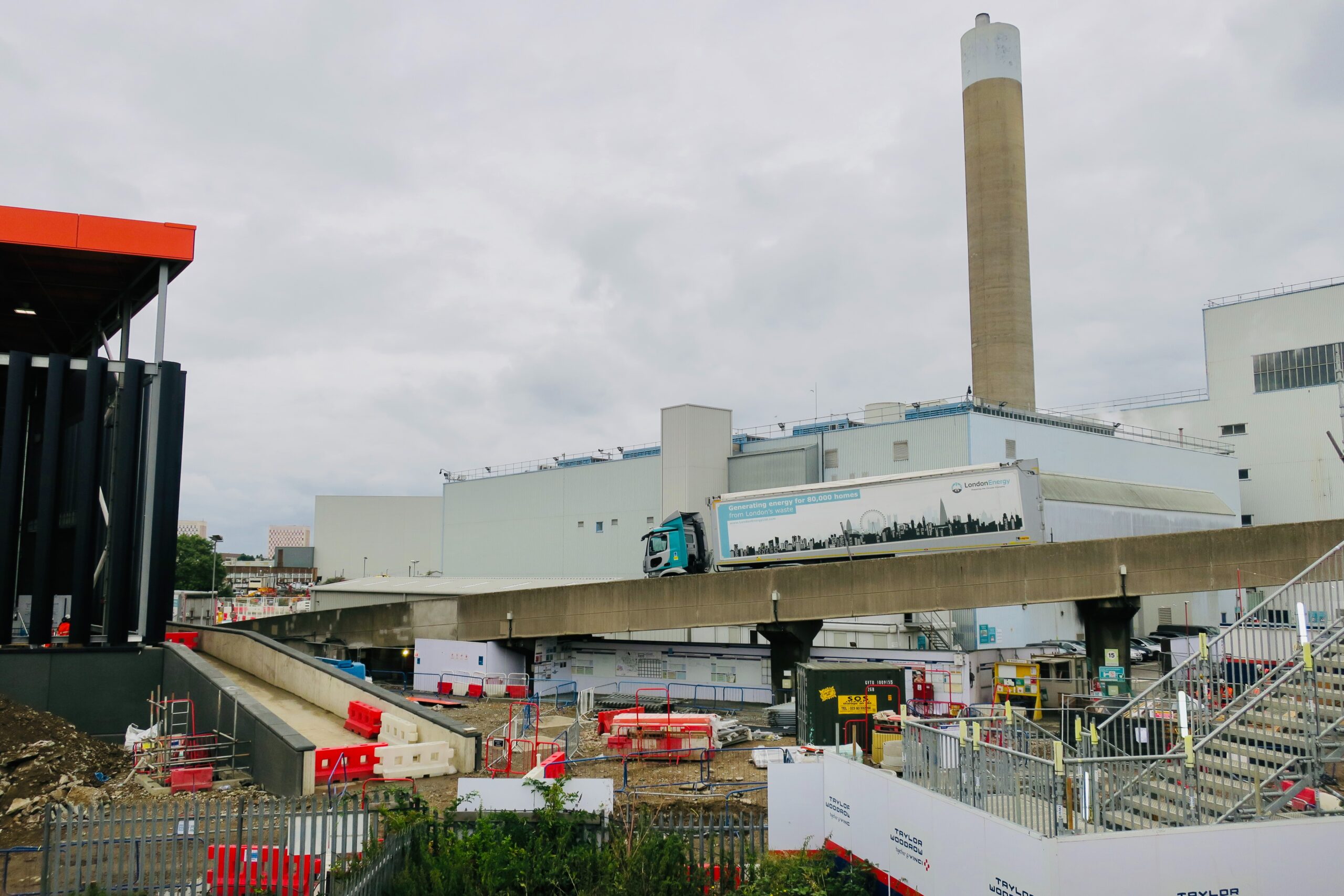 energy from waste recovery plant in the UK.