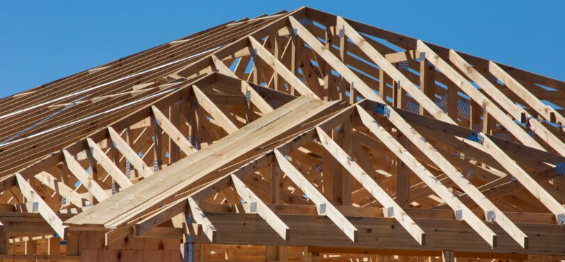 wood timber roof.