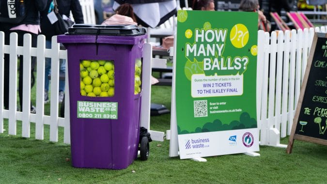 Business waste at ilkley open