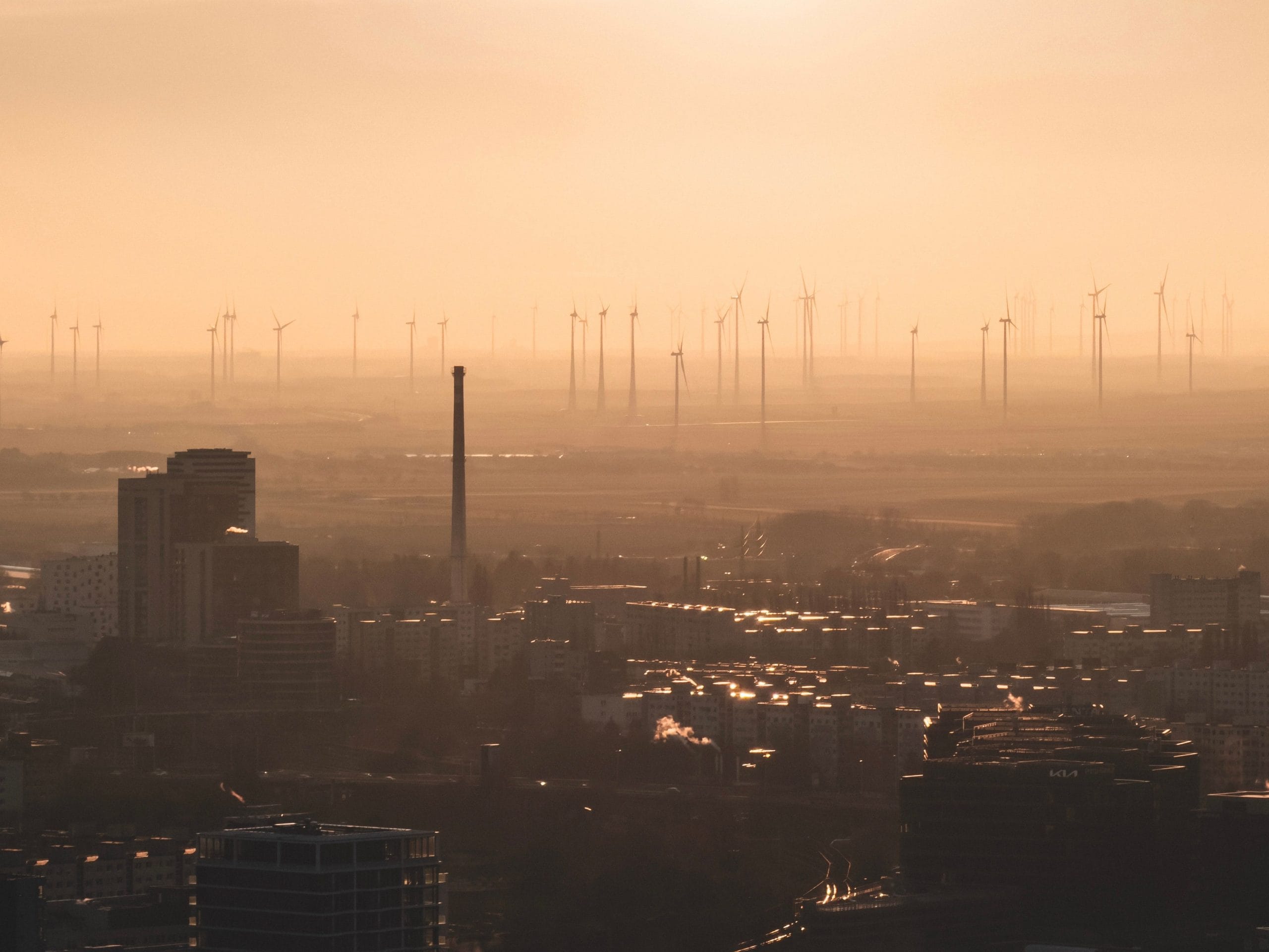wind turbines