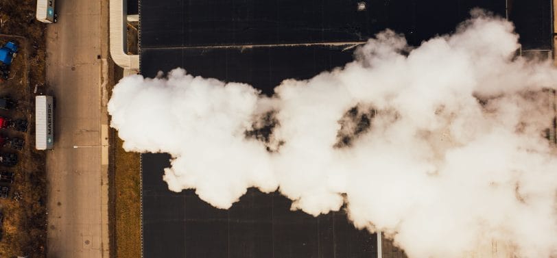 smoke from factory